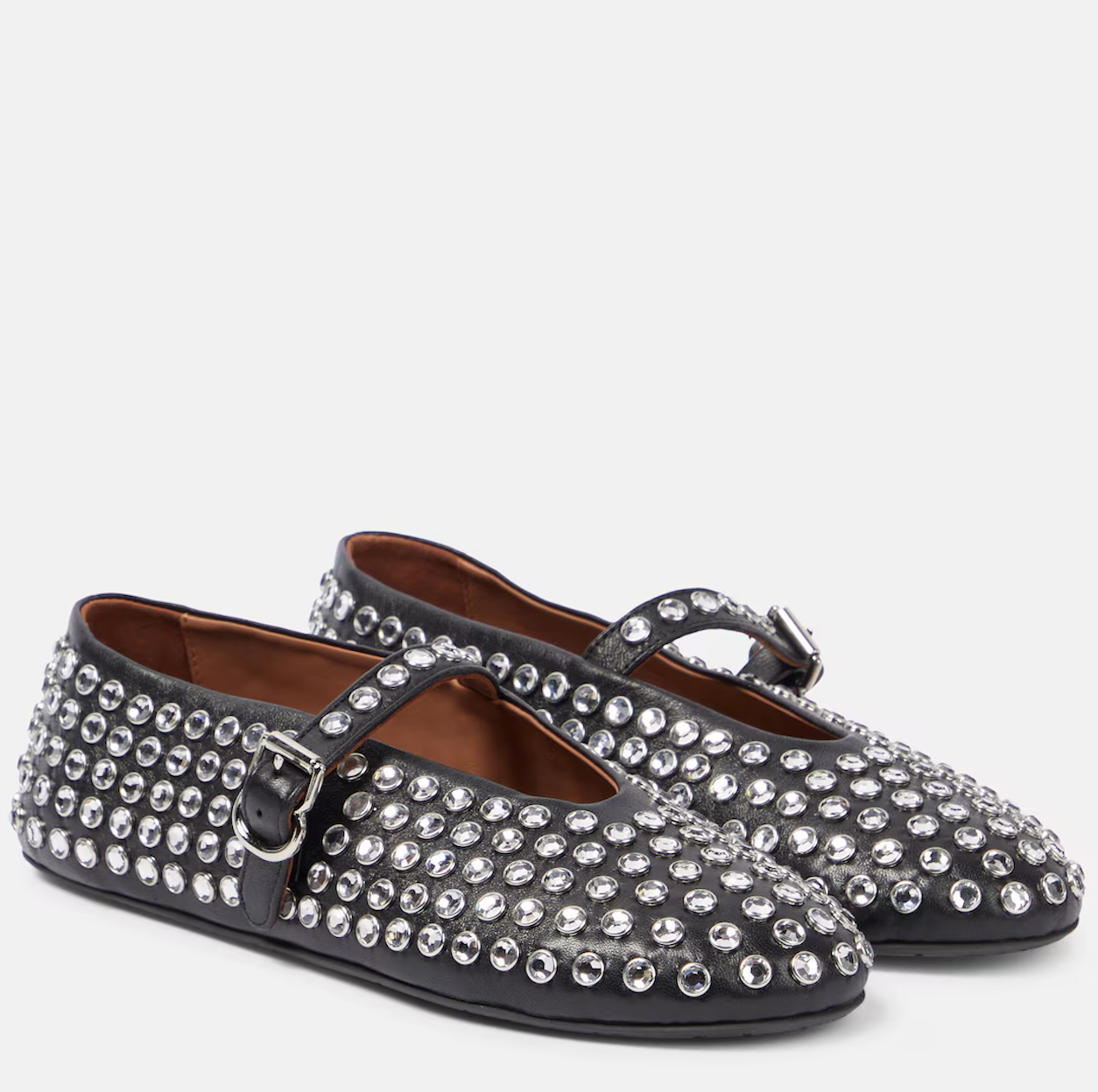 Alaia Rhinestone Black
