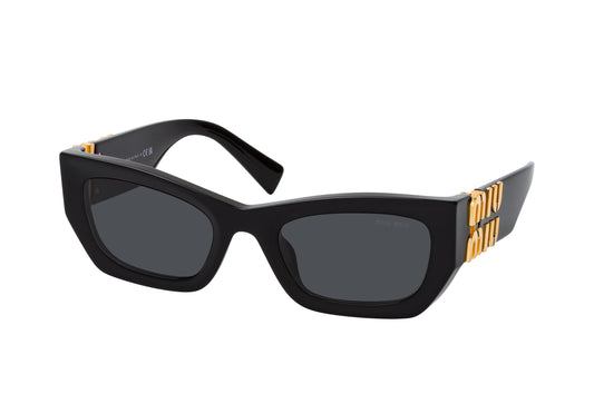 MiuMiu black frame sunglasses