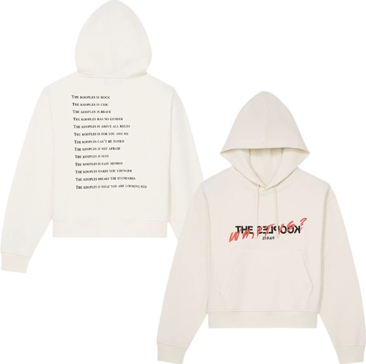 The kooples White hoodie