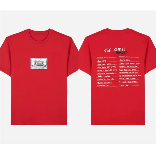 The kooples short sleeve red Cassette T-Shirt